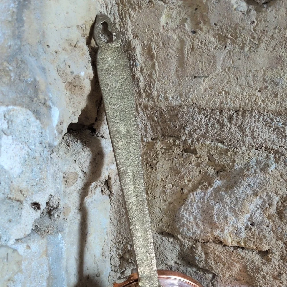 NWOT Vintage Hammered Copper Turkish Coffee Pot With Brass Handle